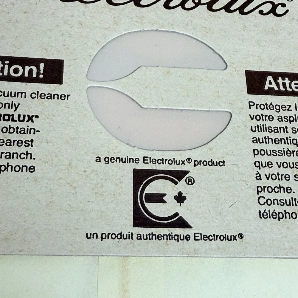 Electrolux C Style Brown Vacuum Dust Bags Lot Of 16 Genuine Vintage